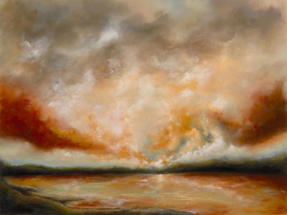 Skye Coastal Sunset, Scotland