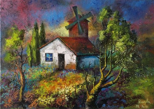 " The Old Mill " by Reneta Isin