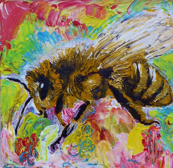 The gentle Carnica Bee