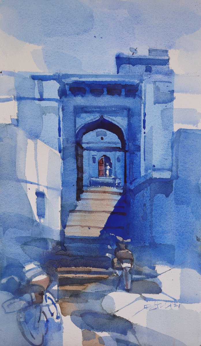 Gates within gates to enter the heritage by Prashant Prabhu