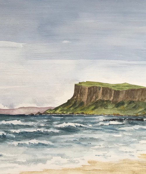 Fair Head on the Antrim Coast by Brian Tucker