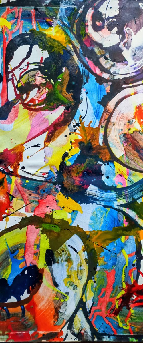 Emo, panda And the ferret by Klimanova