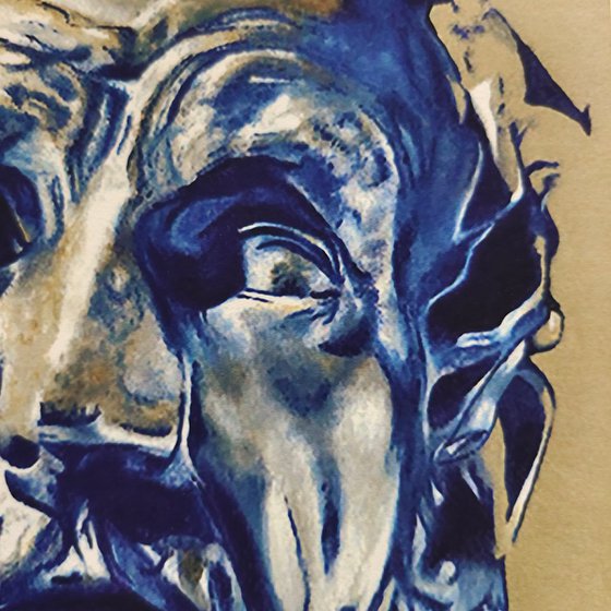 Inspiré de l'Homme au nez cassé de Rodin