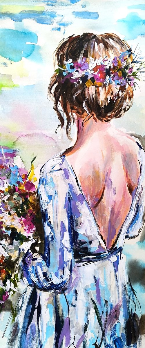 Crown of Flowers by Antigoni Tziora