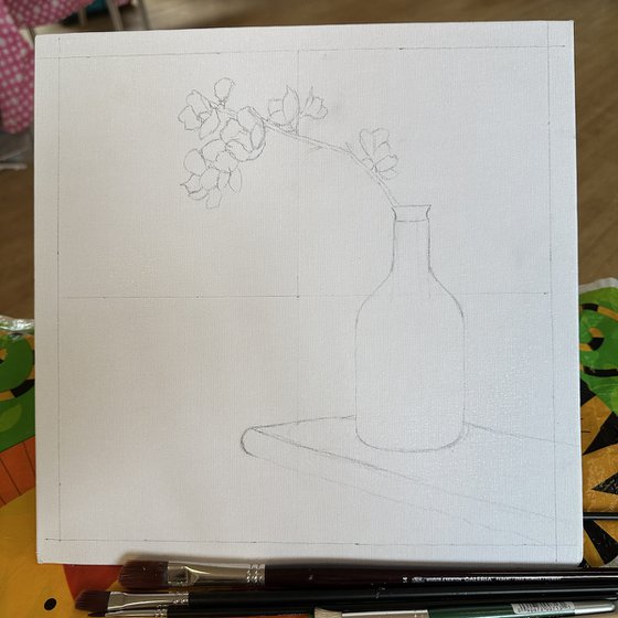 Ikebana: The Last Light of Spring