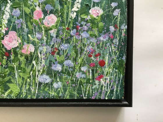 Foxgloves and Roses