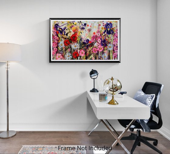 Radiant Chaos, Floral Landscape