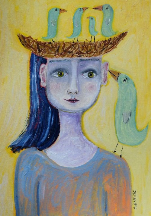Queen of the Birds 3 by Sharyn Bursic