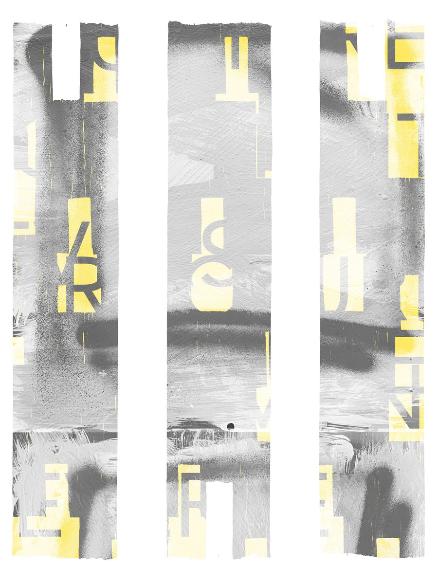 Abstract Print By The Most Active, 13 X 17", Always Lost 2, Original Artwork