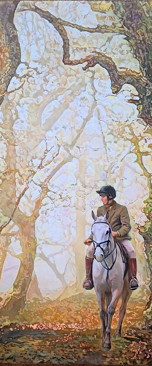 A FOREST RIDE by Tatiana Rezvaya