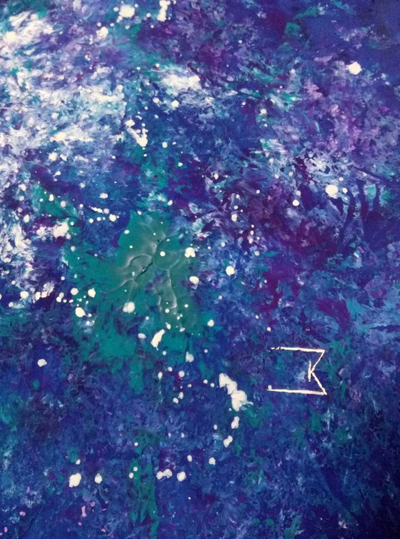 Interstellar, Set of 3 paintings