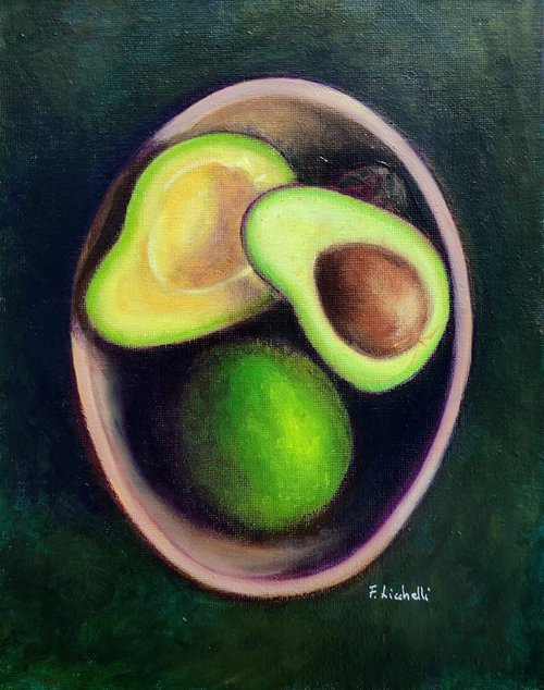 Avocado bowl by Francesca Licchelli