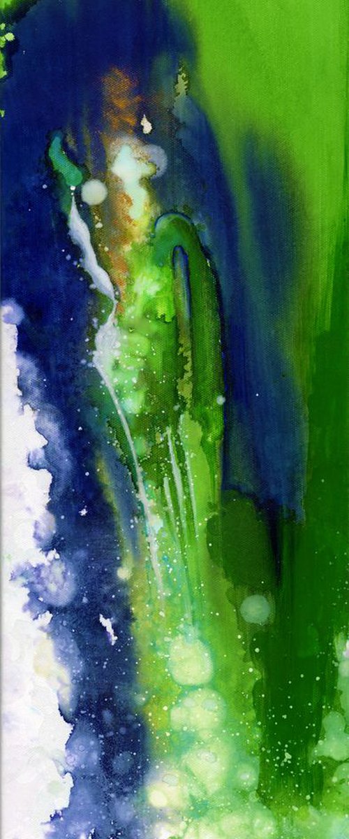 Healing Song - Abstract by Kathy Morton Stanion by Kathy Morton Stanion