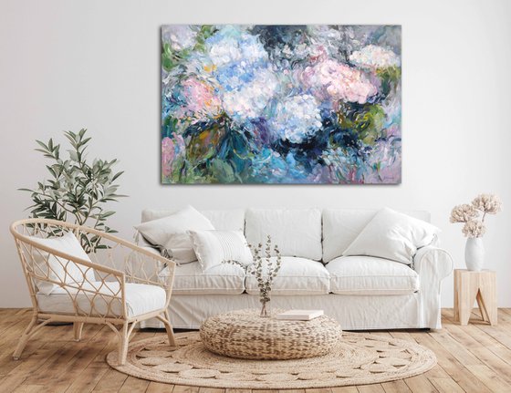 Hydrangeas in a Dream Garden