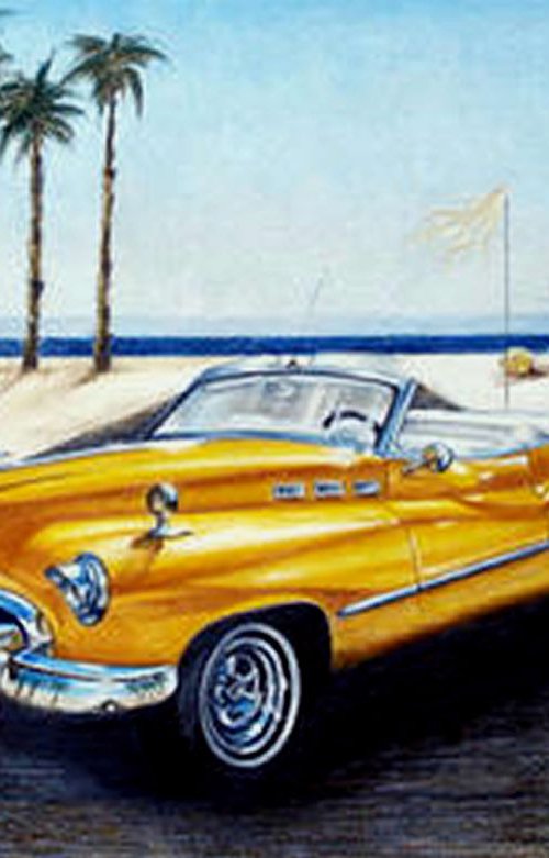 Buick at the beach! by Nicky Chiarello