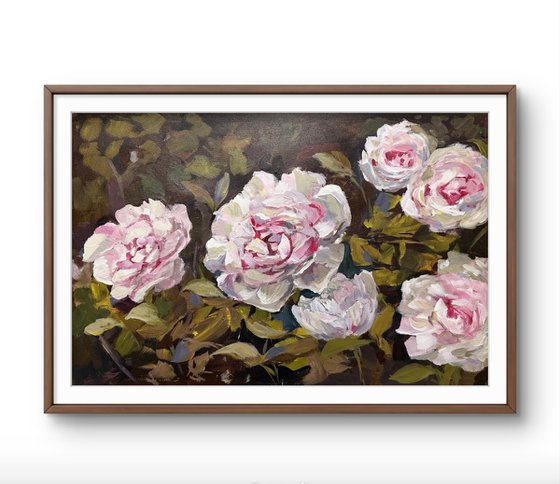 Garden Reverie | Original Acrylic Painting
