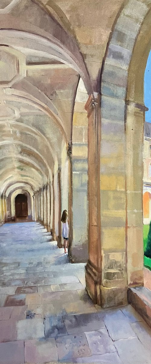 Caen Cathedral Study by John Welsh