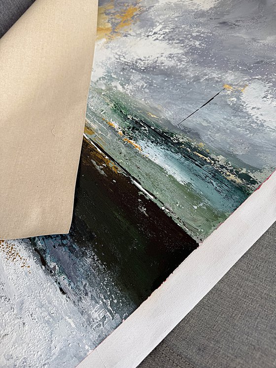 Ochre Light Over Silent Waters