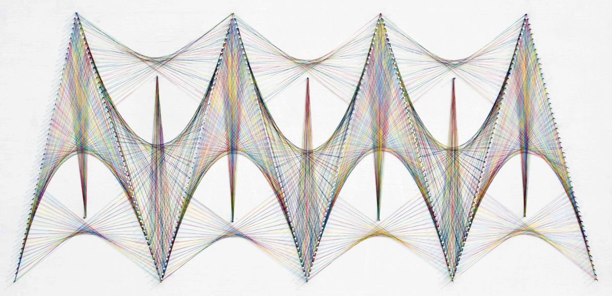 Abstract Sculpture , Nailed It Series No. 56 By Sumit Mehndiratta, 51 X 27, Artwork For Sale On Artfinder