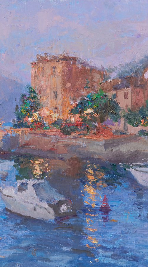 Evening in Varenna by Oksana Johnson