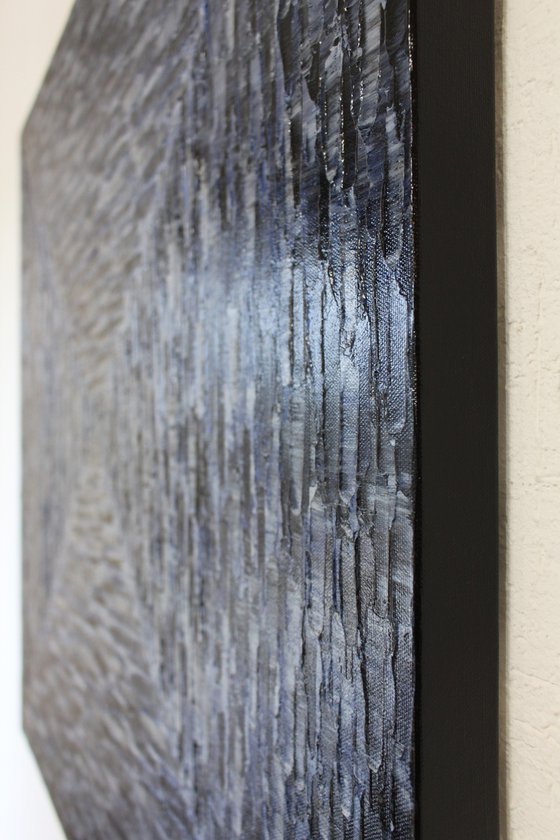 Large Square Blue-Grey Gradient