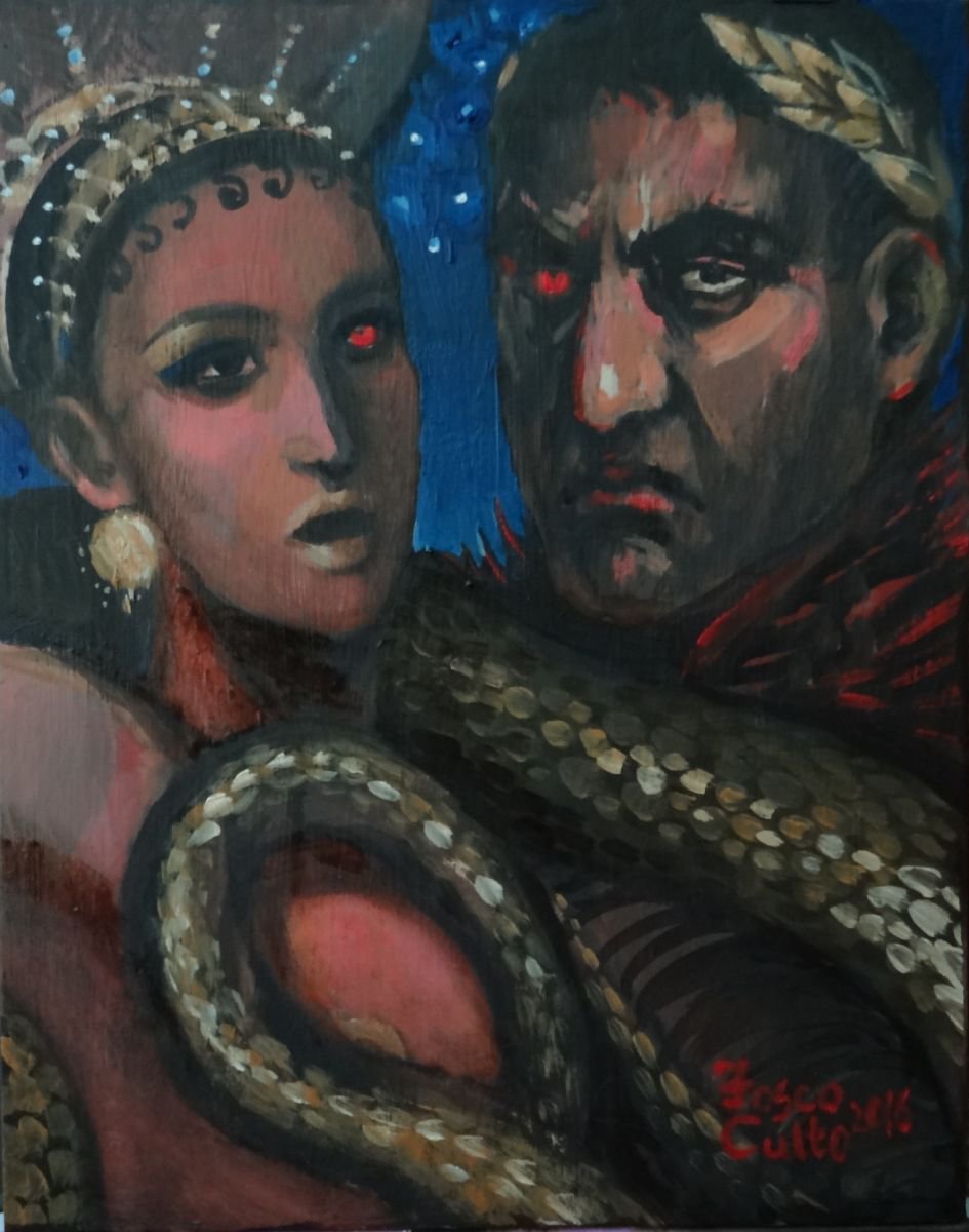 Tyrant (Dark Gods) By Fosco Culto, 10 X 12, Artwork For Sale On Artfinder