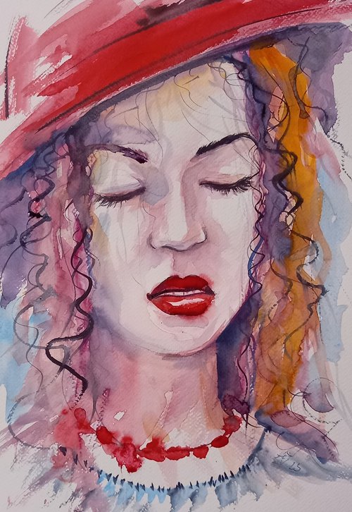 Red hat by Kovács Anna Brigitta