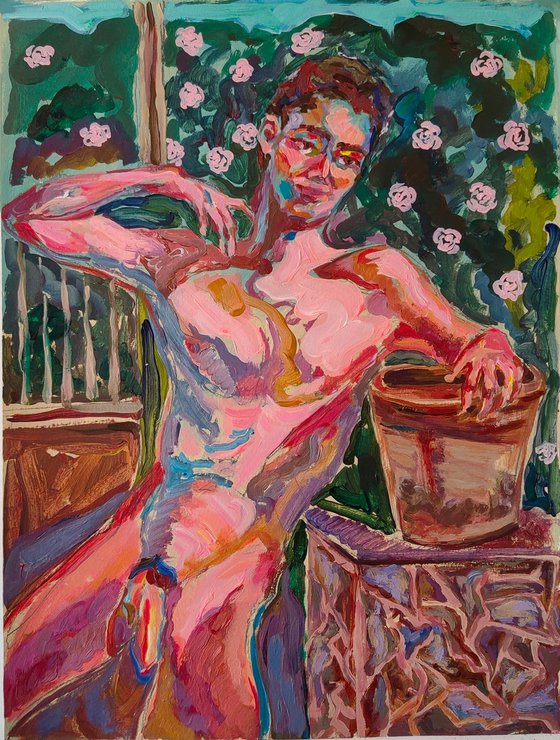 In the Shade of Rose Garden