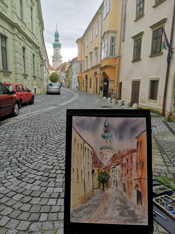 Rainy Day in Sopron