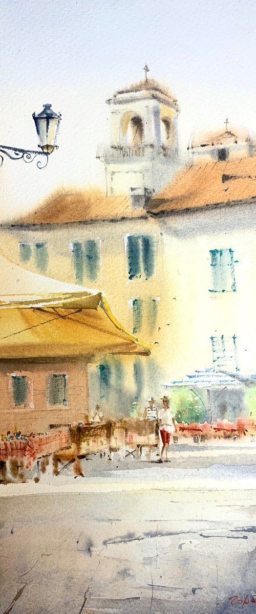 Croatia street by Eugenia Gorbacheva