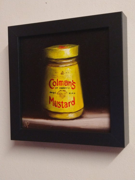 Colman’s Mustard   framed still life