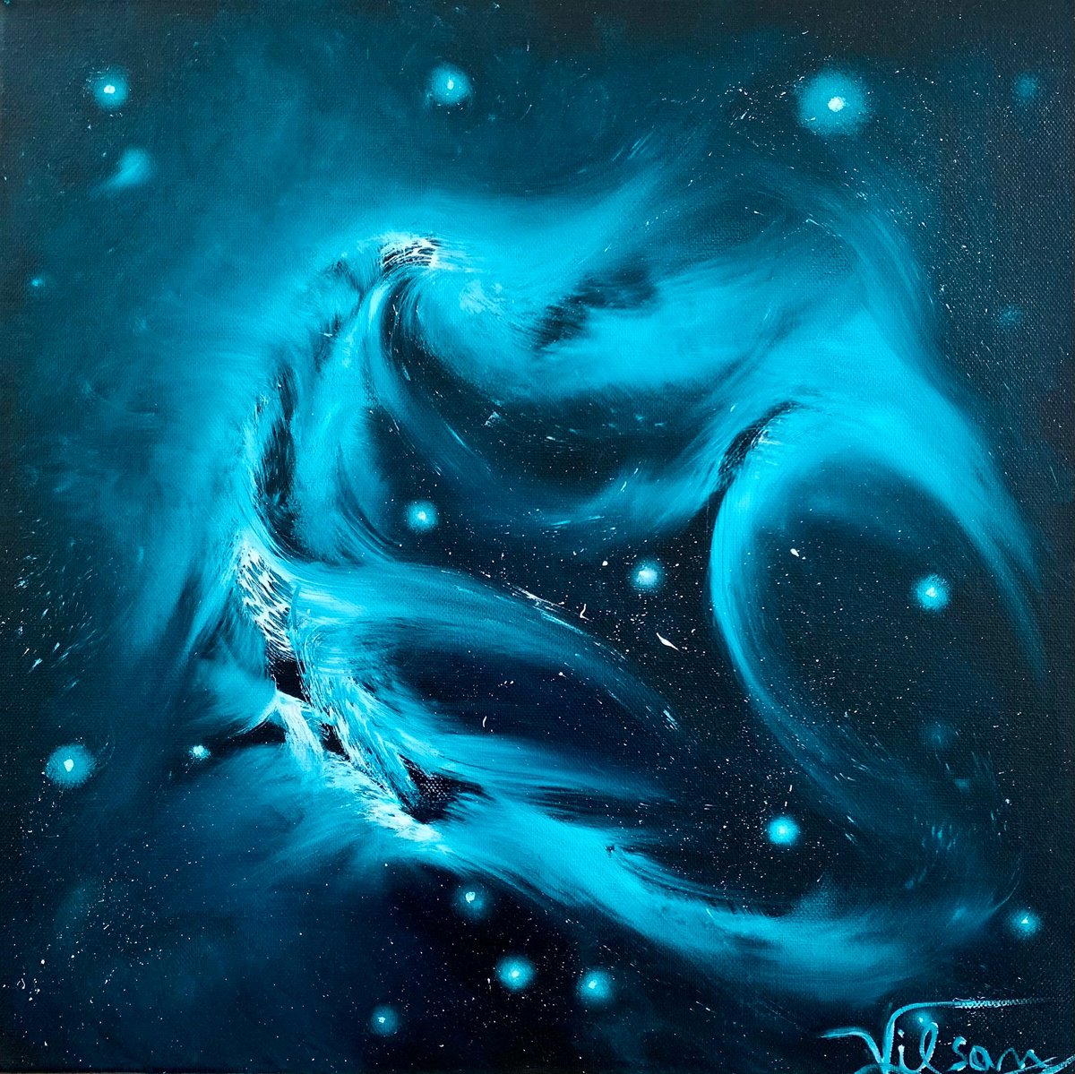 Interstellar 20 By Veronica Vilsan, 16 X 16, Artwork For Sale On Artfinder