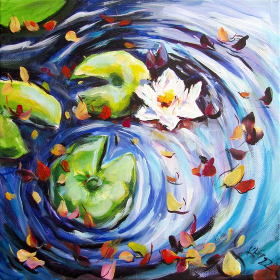 Beautiful water lily