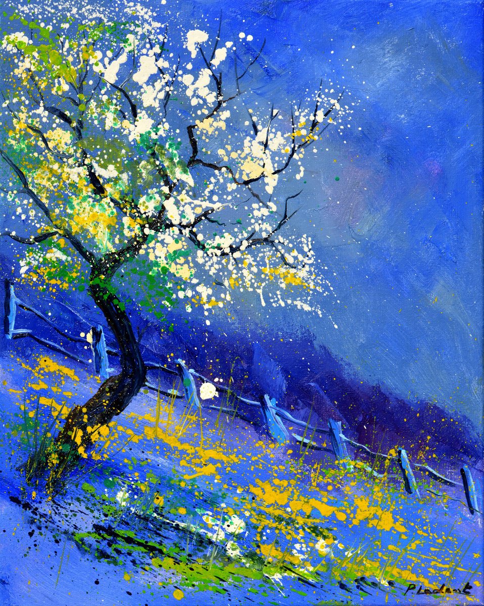 Blue Spring By Pol Henry Ledent, 16 X 20, Artwork For Sale On Artfinder