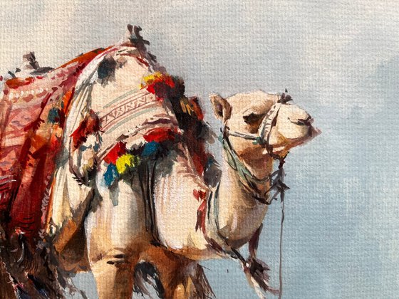 "Nomad’s Solitude and His Camel"