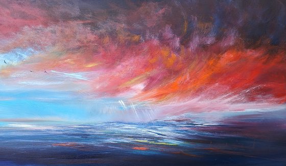 Winds of Change II - seascape, emotional, panoramic