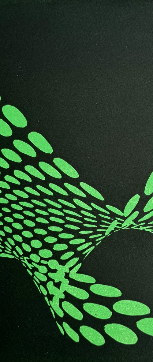 Green Gossamer by Jacqui Jones