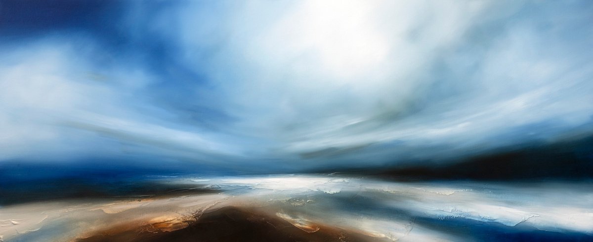 Divided Seas By Paul Bennett, 49 X 21, Artwork For Sale On Artfinder