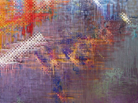 Ventiscas de luz XXII/XL large original artwork