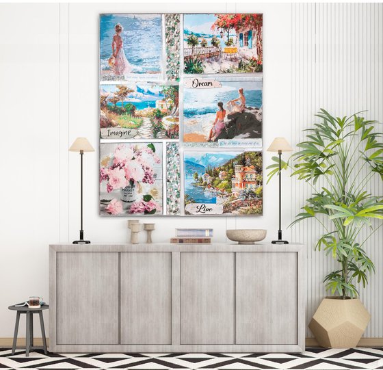Life in a house by the sea