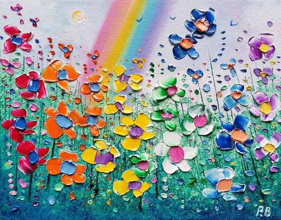 "Under the Rainbow" - Flowers in Love