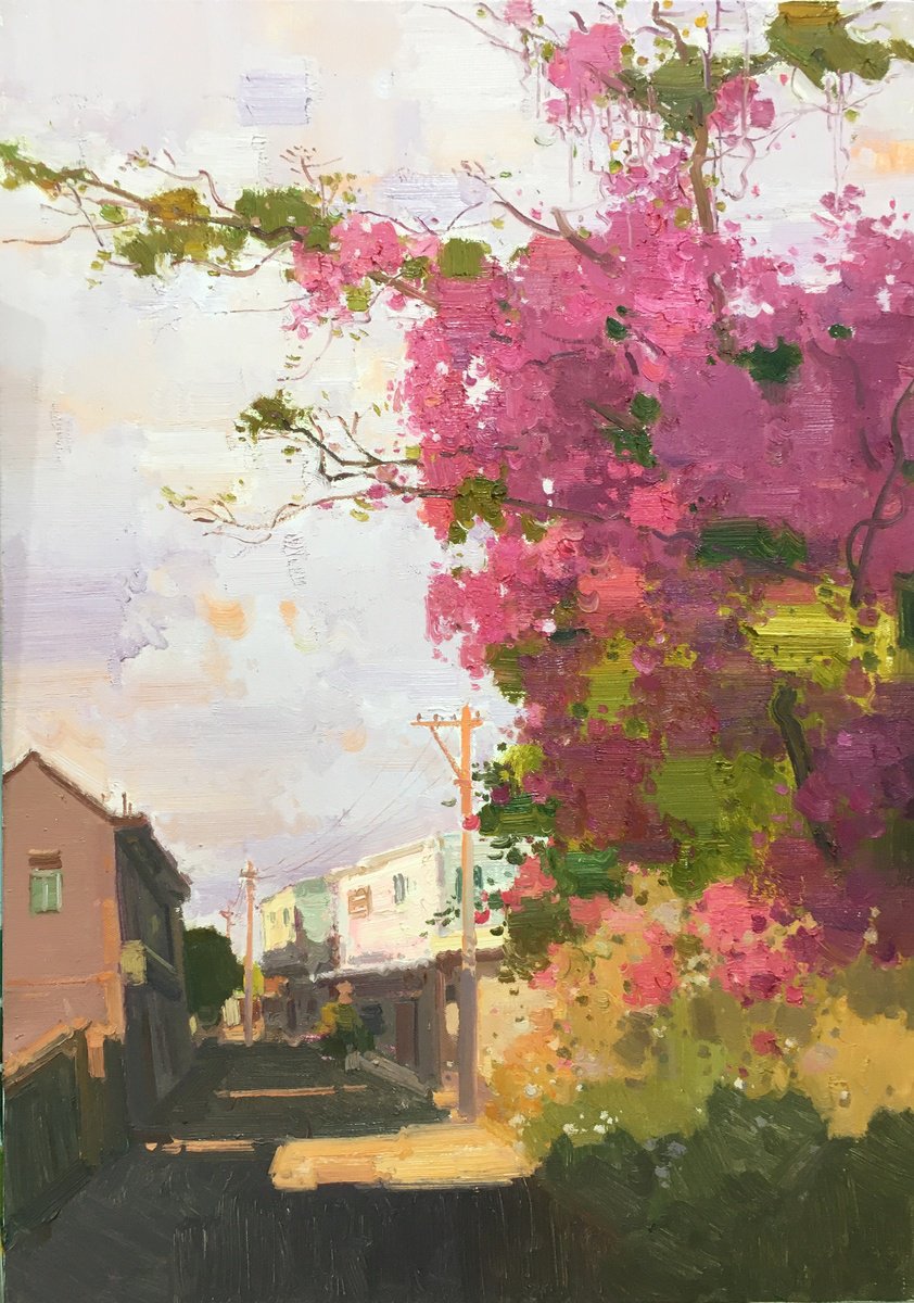 Spring 252 By Jianzhe Chon, 28 X 39, Artwork For Sale On Artfinder