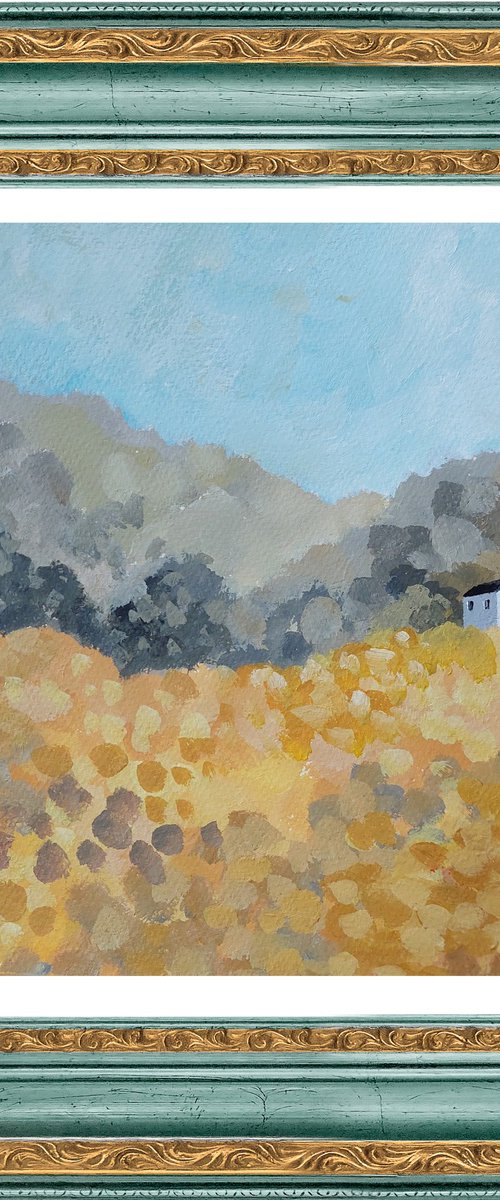 The White Cottage IV by Jan Rippingham
