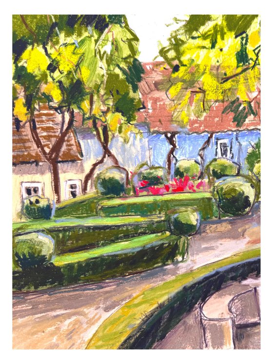 The garden at Foja