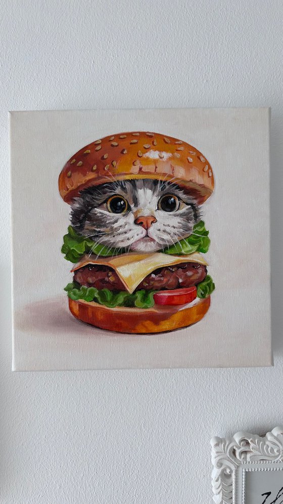 Burger Cat