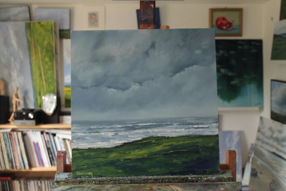 Offshore Squall, Irish Landscape