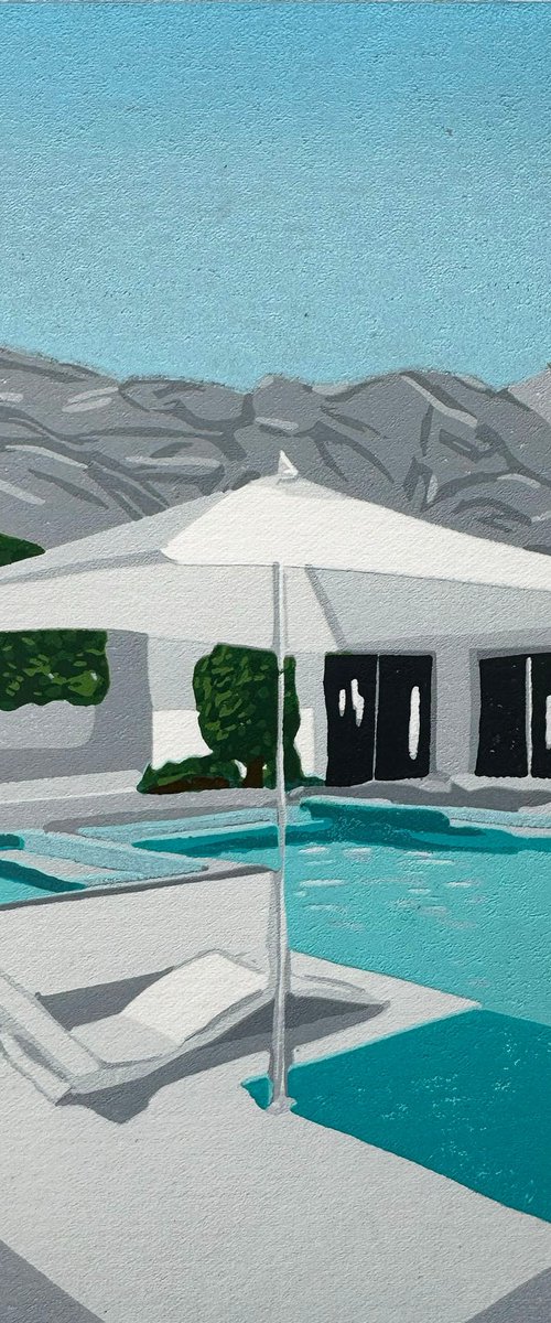 Palm Springs Series Print 1 by Kirstie Dedman