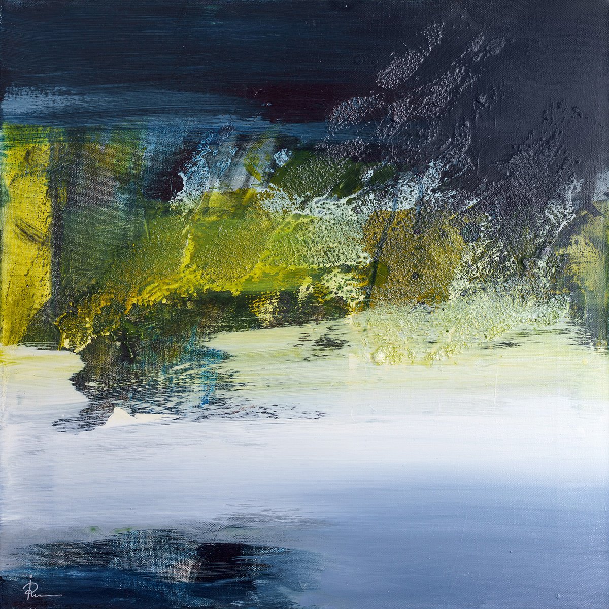  Into Stillness By Ira Ivanova, 18 X 18, Artwork For Sale On Artfinder