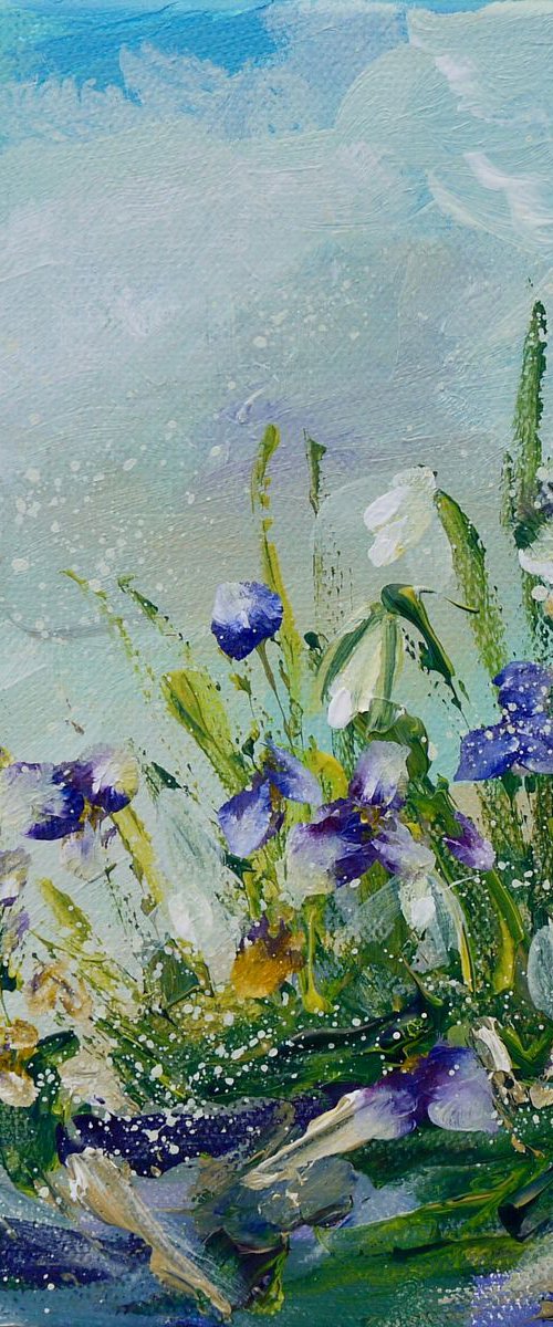 snowdrops and friends by Emma Sian Pritchard