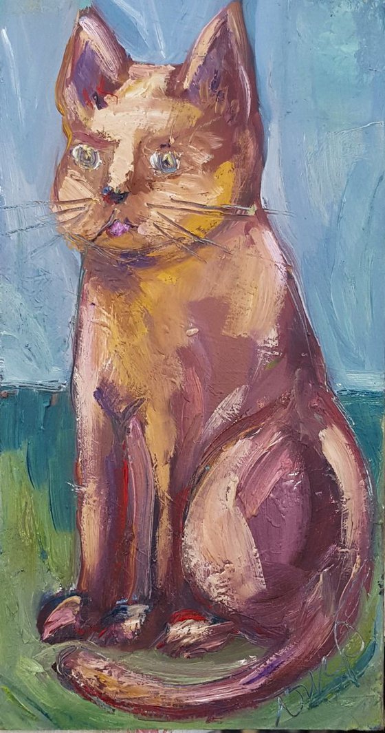 Mr Brown  - The proud cat